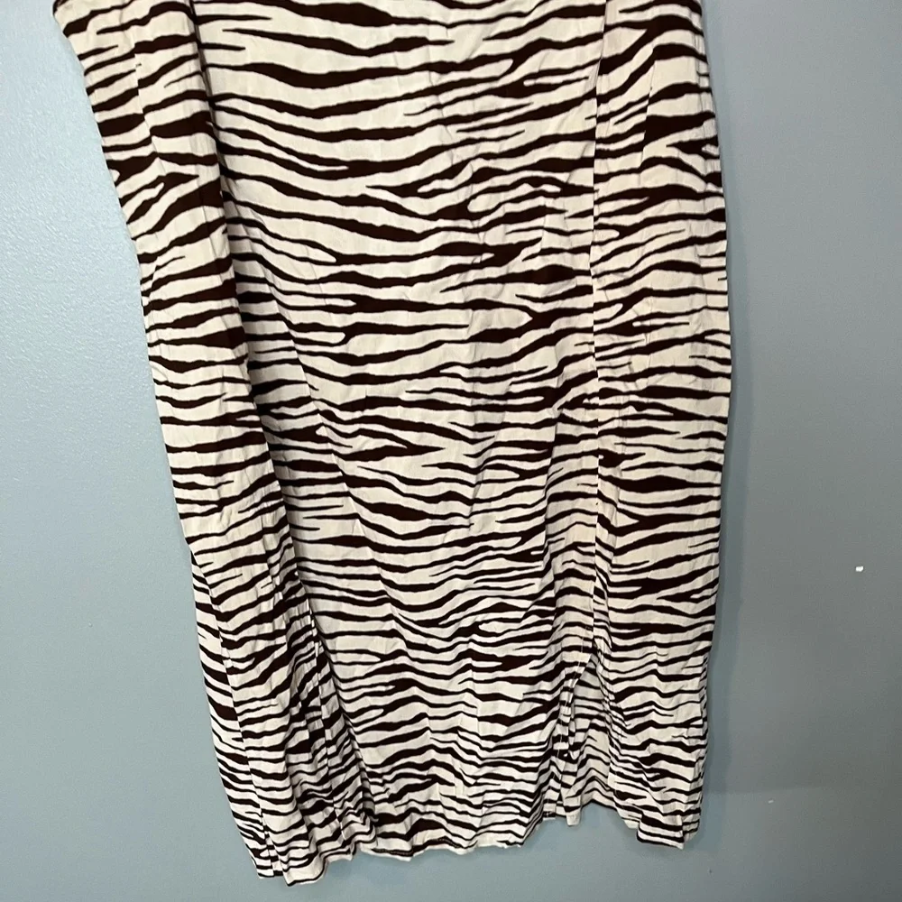 Urban Outfitters x Motel Rocks Zebra Print Slip Dress